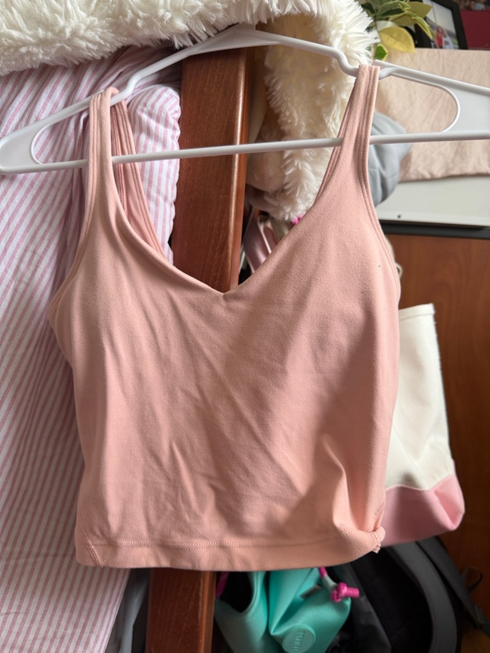 lululemon athletica Light Peach Tank Top
